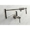 Kingston Brass KS4106DL Wall Mount Pot Filler, Polished Nickel KS4106DL - alternate 4